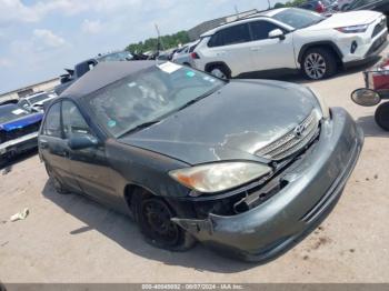  Salvage Toyota Camry