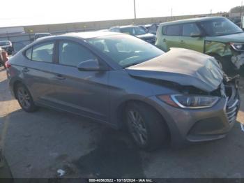  Salvage Hyundai ELANTRA