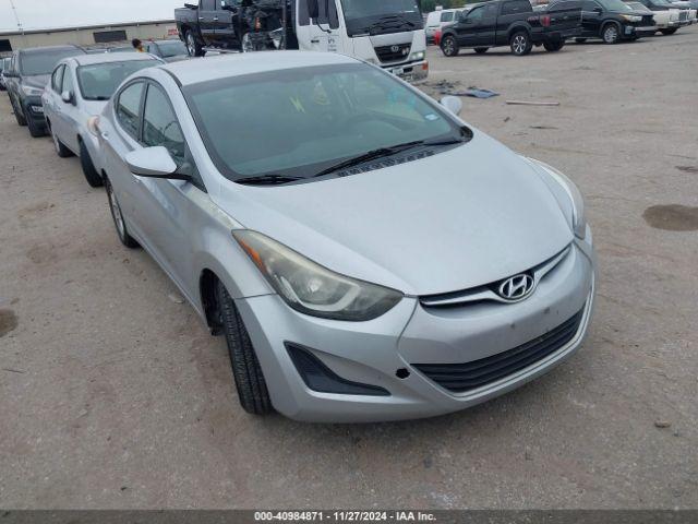  Salvage Hyundai ELANTRA