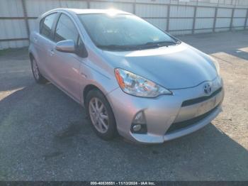  Salvage Toyota Prius c