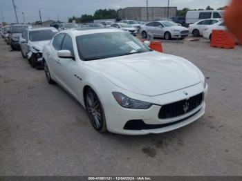  Salvage Maserati Ghibli