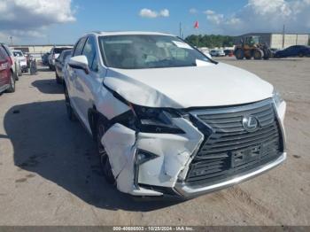  Salvage Lexus RX