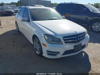  Salvage Mercedes-Benz C-Class