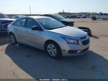  Salvage Chevrolet Cruze