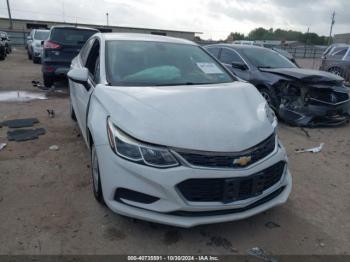  Salvage Chevrolet Cruze