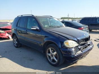  Salvage Mercedes-Benz M-Class