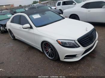  Salvage Mercedes-Benz S-Class