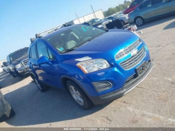  Salvage Chevrolet Trax