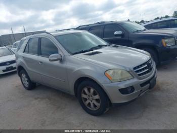  Salvage Mercedes-Benz M-Class