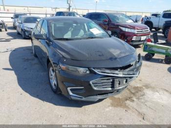  Salvage Chevrolet Malibu