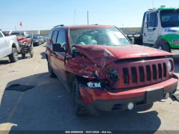  Salvage Jeep Patriot