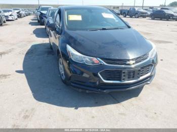  Salvage Chevrolet Cruze