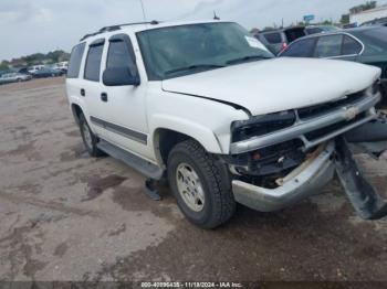  Salvage Chevrolet Tahoe