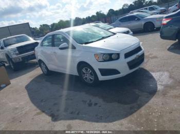  Salvage Chevrolet Sonic