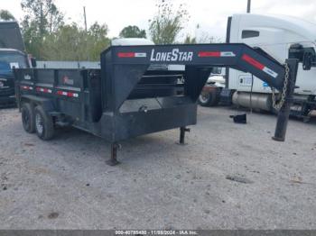  Salvage Trailer Horizon Gooseneck Dump