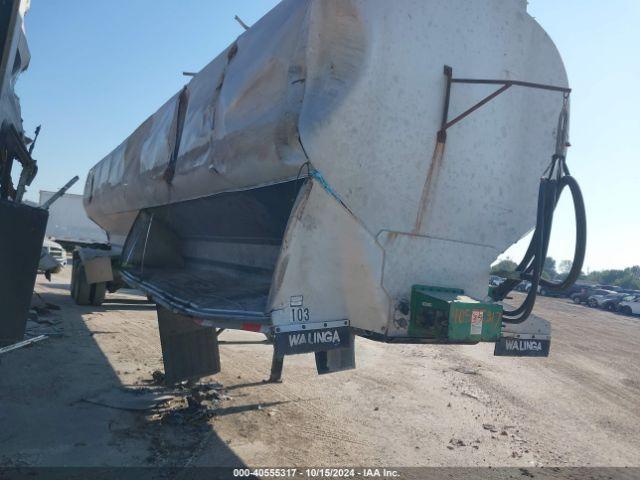  Salvage Wallinga Feed Trailer