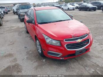  Salvage Chevrolet Cruze