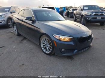  Salvage BMW 2 Series