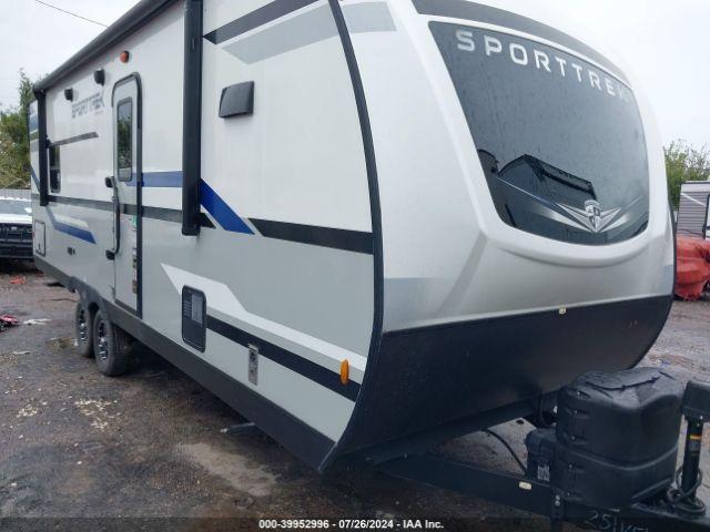  Salvage Kz Sporttrek Travel Trailer