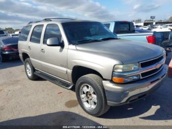  Salvage Chevrolet Tahoe