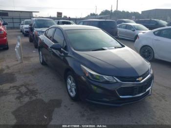  Salvage Chevrolet Cruze