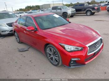  Salvage INFINITI Q50