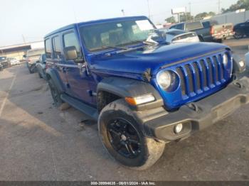  Salvage Jeep Wrangler