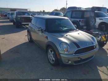  Salvage MINI Cooper