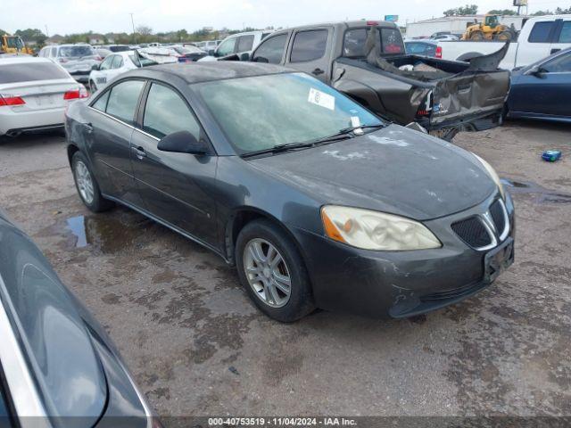  Salvage Pontiac G6