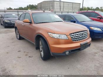  Salvage INFINITI Fx