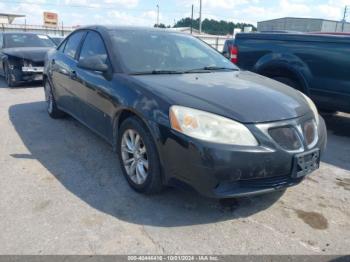  Salvage Pontiac G6