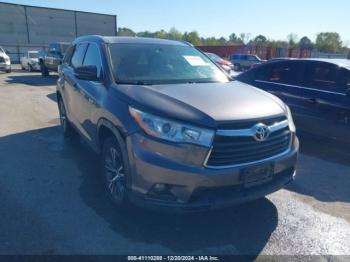  Salvage Toyota Highlander