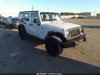  Salvage Jeep Wrangler