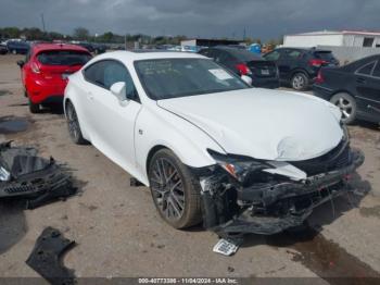  Salvage Lexus Rc