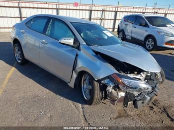  Salvage Toyota Corolla