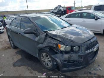  Salvage Chevrolet Sonic