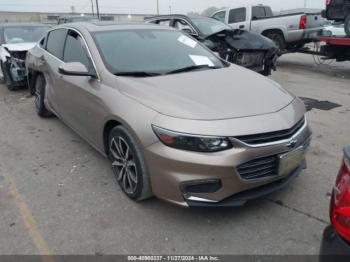  Salvage Chevrolet Malibu