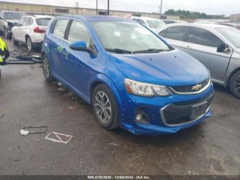  Salvage Chevrolet Sonic