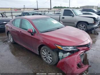  Salvage Toyota Camry