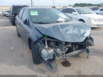  Salvage Toyota Corolla