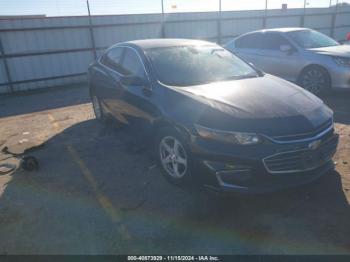  Salvage Chevrolet Malibu