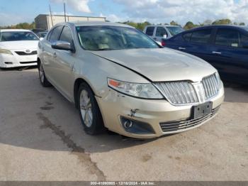  Salvage Lincoln MKS