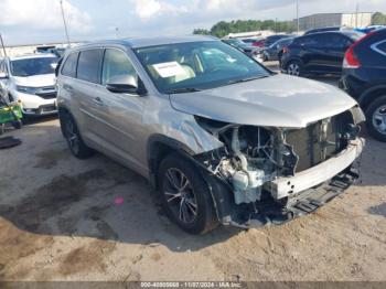  Salvage Toyota Highlander