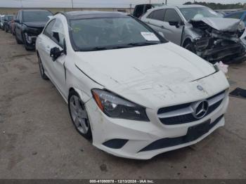  Salvage Mercedes-Benz Cla-class