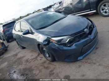  Salvage Toyota Corolla