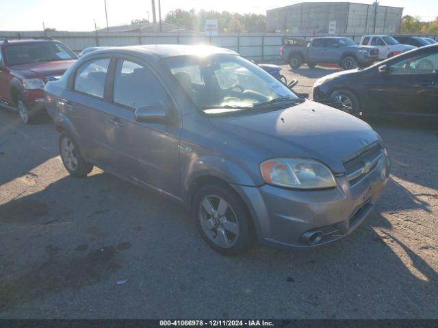  Salvage Chevrolet Aveo