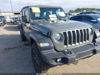  Salvage Jeep Wrangler