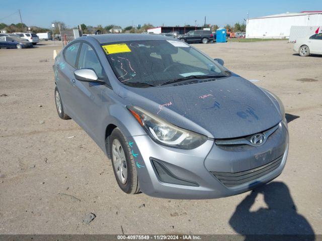  Salvage Hyundai ELANTRA