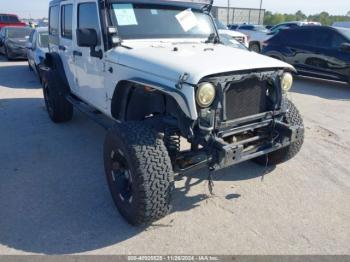  Salvage Jeep Wrangler