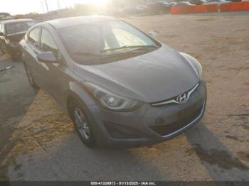  Salvage Hyundai ELANTRA